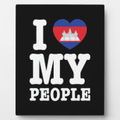 Ik hoor mijn Khmer-mensen Fotoplaat (Voorkant)