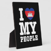 Ik hoor mijn Khmer-mensen Fotoplaat (Zijkant)