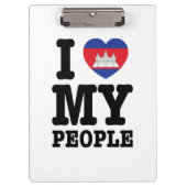 Ik hoor mijn Khmer-mensen Klembord (Voorkant)