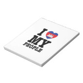 Ik hoor mijn Khmer-mensen Notitieblok (Linkerzijde)