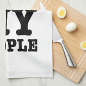 Ik hoor mijn Khmer-mensen Theedoek (Quarter Fold)