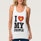 Ik hoor mijn kijkers tanktop (Voorkant)