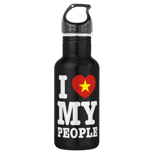 Ik hoor mijn kijkers waterfles  (Voorkant)