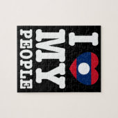 Ik hoor mijn Laotiaanse mensen Legpuzzel (Horizontaal)