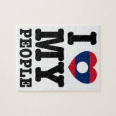 Ik hoor mijn Laotiaanse mensen Legpuzzel (Horizontaal)