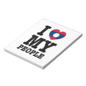 Ik hoor mijn Laotiaanse mensen Notitieblok (Linkerzijde)