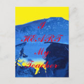 "Ik hoor mijn leraar" appreciatie briefkaart (Voorkant)