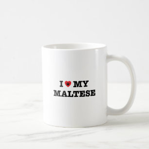 Ik hoor mijn Maltees Koffiemok