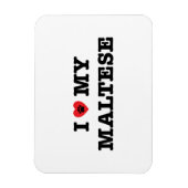 Ik hoor mijn Maltees Magneet (Verticaal)