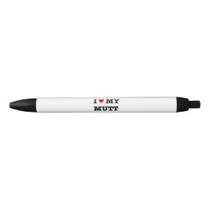 Ik hoor mijn mond zwarte inkt pen
