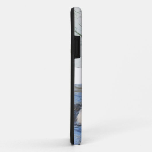 Ik hoor mijn Newfie Newfoundland Case-Mate iPhone Case (Achterkant/rechts)