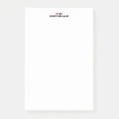 Ik hoor mijn Newfoundland Post-it® Notes (Voorkant)