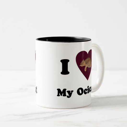 Ik hoor mijn Ocicat Mok (Voorkant rechts)