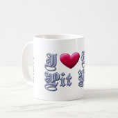 Ik hoor mijn Pit Bull Mok (Voorkant links)