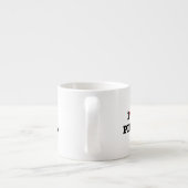 Ik hoor mijn pitbull espresso kop (Achterkant)