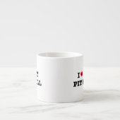Ik hoor mijn pitbull espresso kop (Voorkant)