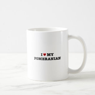 Ik hoor mijn Pommeren Koffiemok