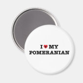 Ik hoor mijn Pommeren Magneet (Voorkant / Achterkant)