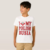 Ik hoor mijn Poolse Busia T-shirt (Voorkant volledig)
