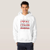 Ik hoor mijn Poolse Dziadzia Hoodie (Voorkant volledig)