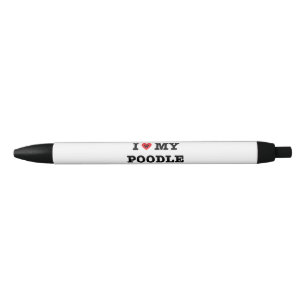 Ik hoor mijn porselpen zwarte inkt pen