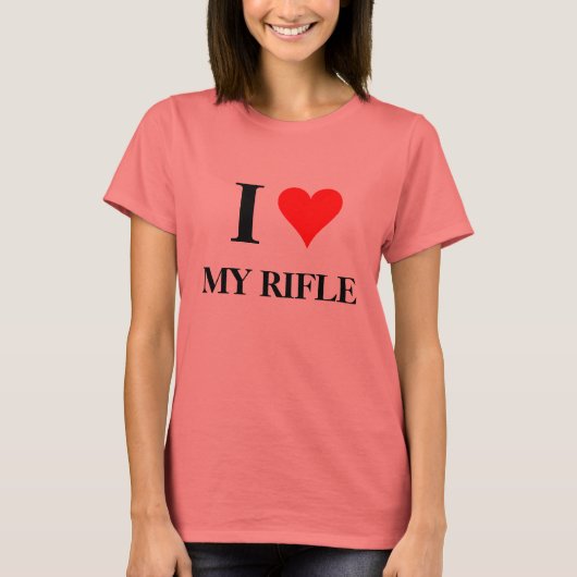 Ik hoor mijn rifle t-shirt (Voorkant)