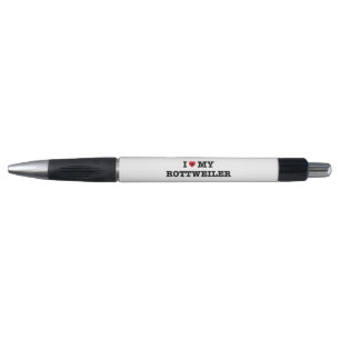 Ik hoor mijn rottweiler pen