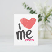 Ik hoor mijn roze briefkaart (Staand voorkant)