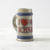 Ik hoor mijn Schnauzer Bierpul (Voorkant links)
