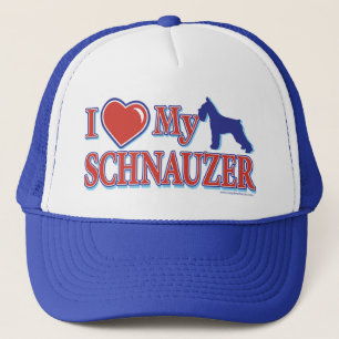 Ik hoor mijn Schnauzer Trucker Pet