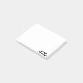 Ik hoor mijn Shiba Inu Post-it noten Post-it® Notes (Schuin)