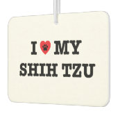 Ik hoor mijn Shih Tzu Luchtverfrisser (Links)