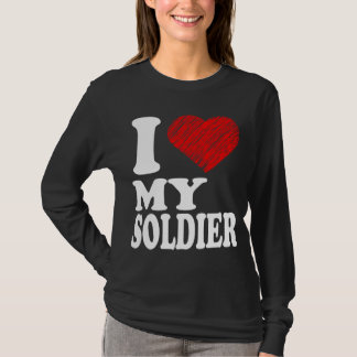 Ik hoor mijn Soldaat Art T-shirt T-shirts