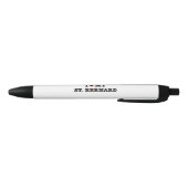 Ik hoor mijn St. Bernard Zwarte Inkt Pen (Bodem)