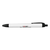 Ik hoor mijn St. Bernard Zwarte Inkt Pen (Bovenkant)