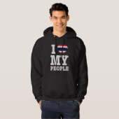 Ik hoor mijn Thaise mensen Hoodie (Voorkant volledig)