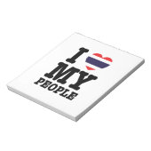 Ik hoor mijn Thaise mensen Notitieblok (Linkerzijde)
