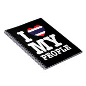 Ik hoor mijn Thaise mensen Notitieboek (Rechterzijde)