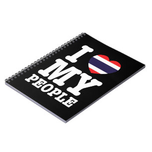 Ik hoor mijn Thaise mensen Notitieboek