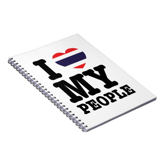 Ik hoor mijn Thaise mensen Notitieboek (Rechterzijde)