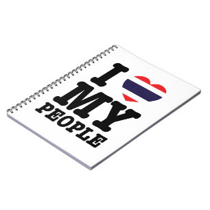 Ik hoor mijn Thaise mensen Notitieboek