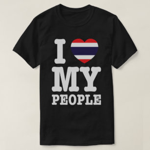 Ik hoor mijn Thaise mensen T-shirt