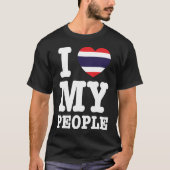 Ik hoor mijn Thaise mensen T-shirt (Voorkant)
