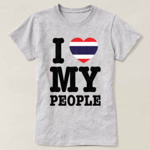 Ik hoor mijn Thaise mensen T-shirt