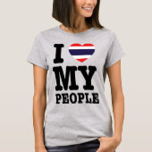 Ik hoor mijn Thaise mensen T-shirt (Voorkant)