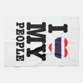 Ik hoor mijn Thaise mensen Theedoek (Horizontaal)