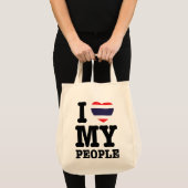 Ik hoor mijn Thaise mensen Tote Bag (Voorkant (product))
