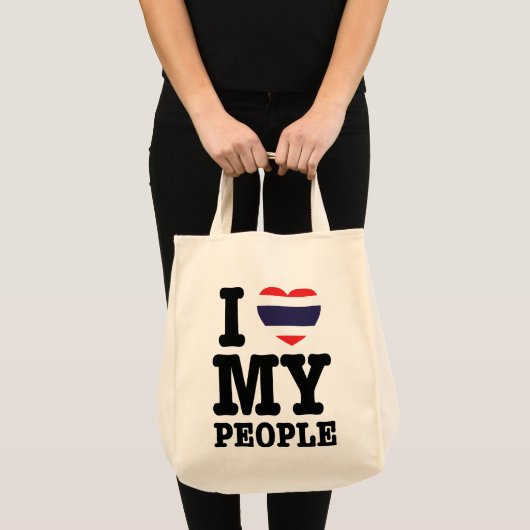 Ik hoor mijn Thaise mensen Tote Bag (Voorkant (product))