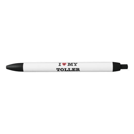 Ik hoor mijn toller zwarte inkt pen (Voorkant)