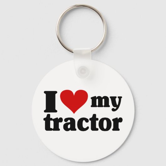 Ik hoor mijn tractor sleutelhanger (Voorkant)